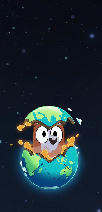 Sleepy Time Bingo leaving Earth I just made. Hope you guys enjoy it! : r/bluey, bingo from bluey HD phone wallpaper