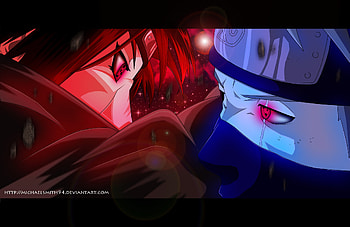 Kakashi vs Itachi HD wallpaper