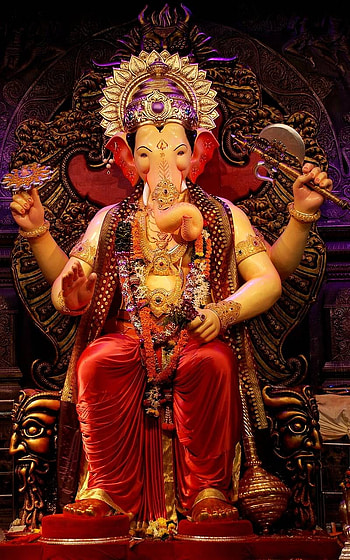 Top 5 Lord Ganesha Latest, ganpati bappa full screen HD phone wallpaper