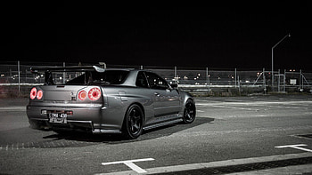 Nissan Skyline GTR, r34 skyline HD wallpaper