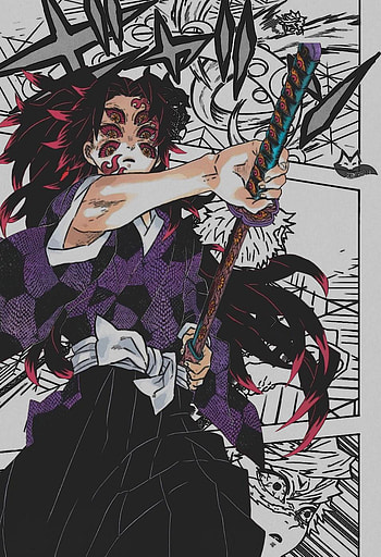 I made for Kokushibo, demon slayer manga panels HD phone wallpaper