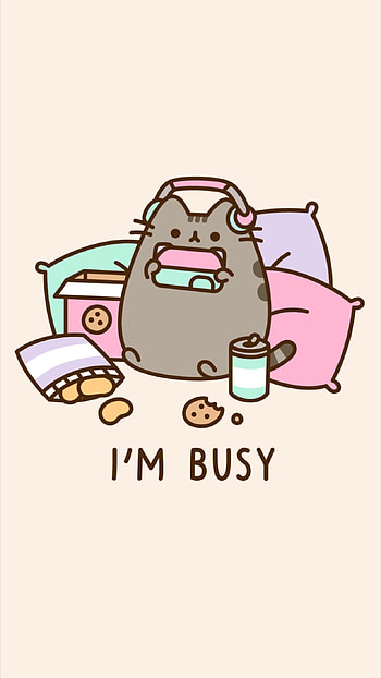 Kawaii Pusheen Kawaii Cat Cute, kawaii cat HD phone wallpaper