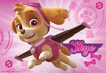 Ravensburger 9152 Paw Patrol Skye and Everest Jigsaw Puzzles HD wallpaper