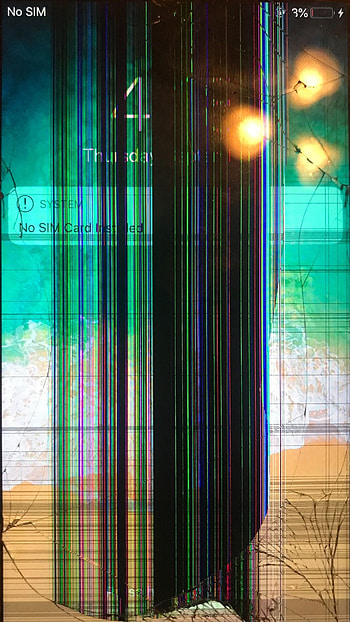 8 Broken Screen Prank HD phone wallpaper
