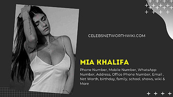 Mia Khalifa Number WhatsApp Number Contact Num Mobile HD wallpaper