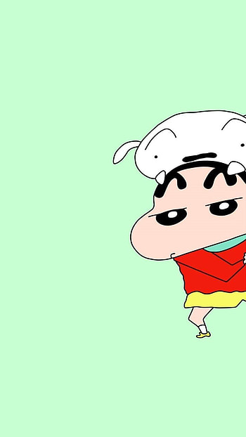 Cute Character Shin Chan Black Backgrounds, shin chan funny HD phone wallpaper