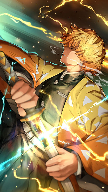 Agatsuma Zenitsu Demon Slayer, zenitsu for HD phone wallpaper