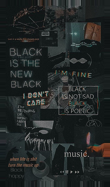 Retro Dark, black vintage aesthetic HD phone wallpaper