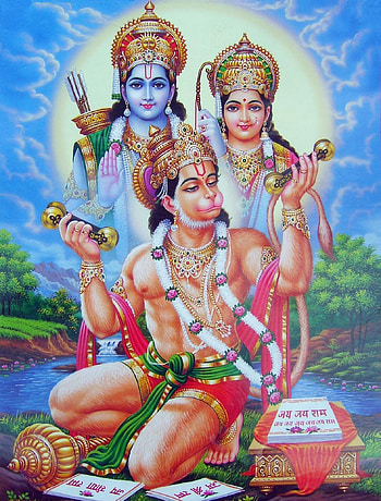 Hindu God Hanuman Gallery, Hanuman Pics, ram sita hanuman HD phone wallpaper