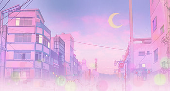 Anime Pink Aesthetic, pastel pink anime pc HD wallpaper