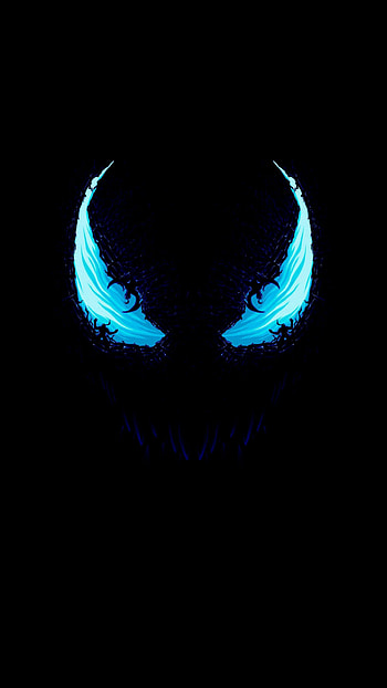 Dark , amoled blue HD phone wallpaper