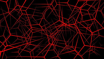 Red on Dog, red and black pc HD wallpaper