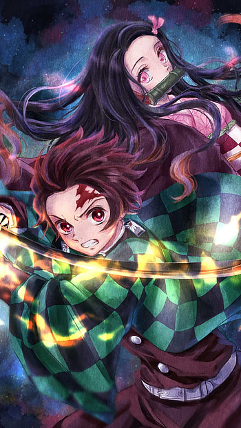 Demon Slayer » EUimg, tanjiro and nezuko mobile HD phone wallpaper