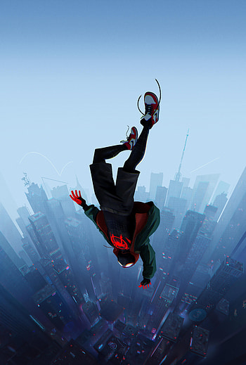 Spider Man Into The Spider Verse ... tip, into the spider verse HD phone wallpaper