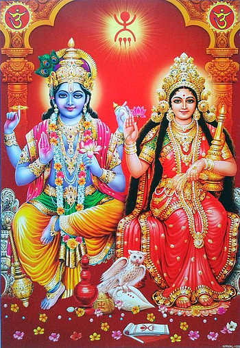 Lakshmi Narayan 1, vishnu laxmi HD phone wallpaper