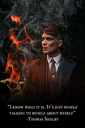 Peaky Blinders Fan Art, tommy shelby quotes HD phone wallpaper