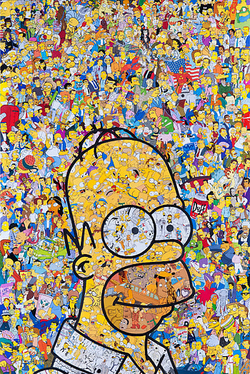 The Simpsons by Mr Garcin, the simpsons HD phone wallpaper