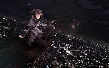 Fondo de Pantalla Anime dark HQ [1280x800] for your , Mobile & Tablet, anime girl dark HD wallpaper