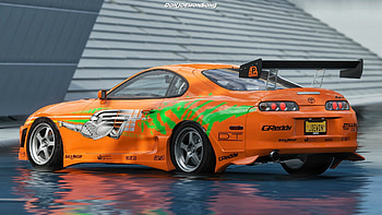 Paul Walker Supra, fast and furious supra HD wallpaper