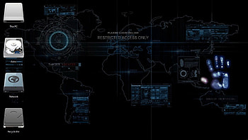 Hacker Theme for Windows 10 HD wallpaper