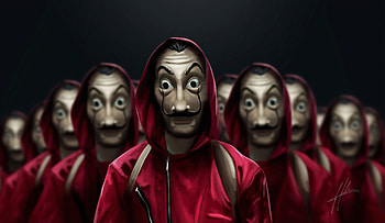 Money Heist PC, money heist HD wallpaper
