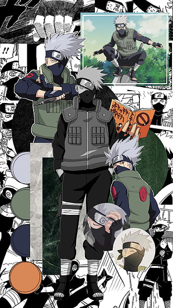 kakashi hatake, manga kakashi HD phone wallpaper