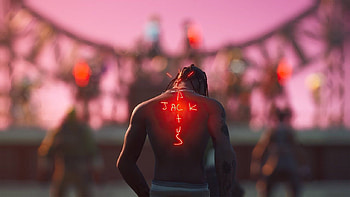 Travis Scott Fortnite Animated, travis scott computer HD wallpaper