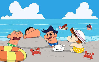 Crayon Shin, shinchan HD wallpaper