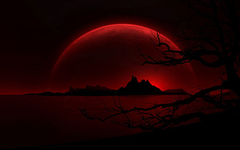 Dark Red Backgrounds E1B, red black aesthetic pc HD wallpaper