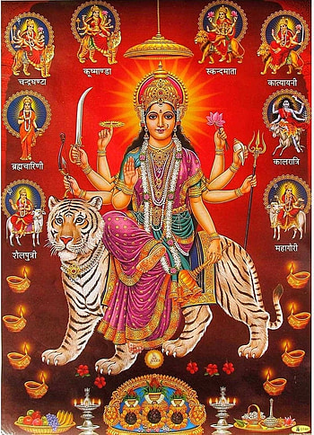Navdurga, navadurga HD phone wallpaper