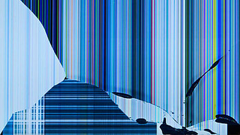 Broken Laptop Screen HD wallpaper