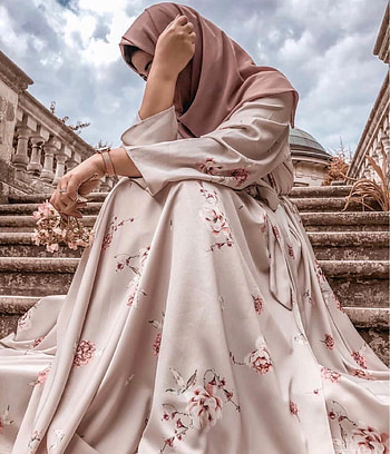 100 STYLISH HIJAB DP S...., burkha girl HD phone wallpaper