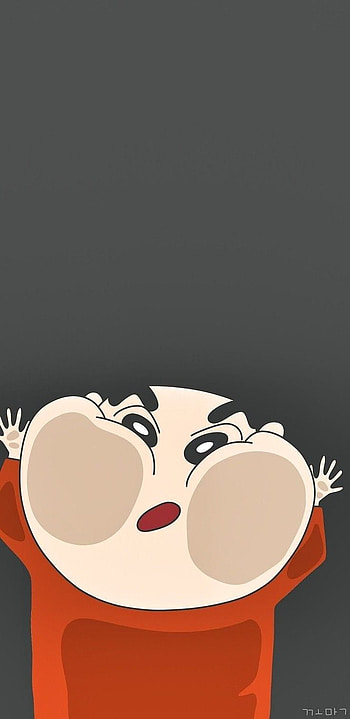 Cute Character Shin Chan Black Backgrounds HD phone wallpaper