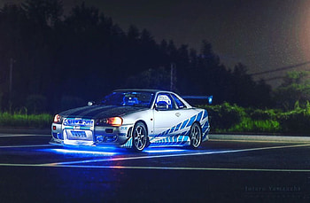 92 Brian's Nissan skyline Gtr r34 2Fast 2FURIOUS ideas, fast and furious skyline HD wallpaper