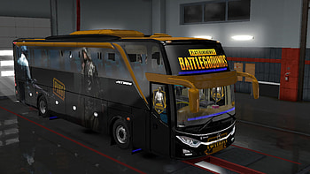 PUBG SKIN FOR INDONESIA JETBUS 3 D BUS IN ETS2, bus simulator indonesia HD wallpaper