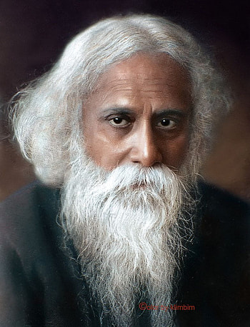 Rabindranath Tagore, rabindranath thakur HD phone wallpaper