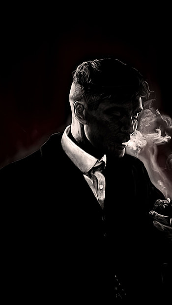 Portrait of Thomas Shelby from Peaky Blinders Drawn with my Wacom [2480x3425] for your , Mobile & Tablet, tommy and grace HD phone wallpaper