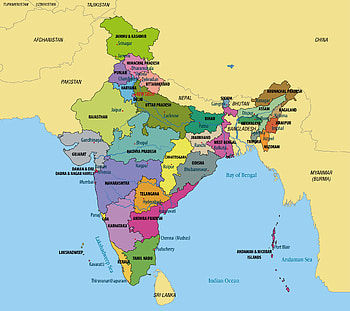 India Maps & Facts, india physical map HD wallpaper