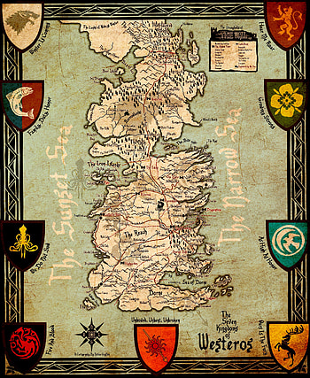 Westeros Map, game of thrones maps HD phone wallpaper