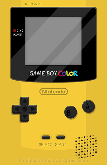Yellow Gameboy Color, gameboy color HD phone wallpaper