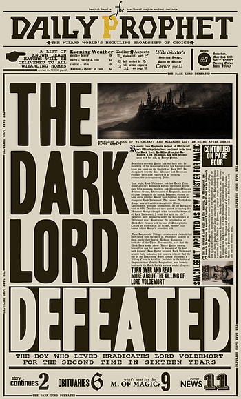 The Daily Prophet HD phone wallpaper