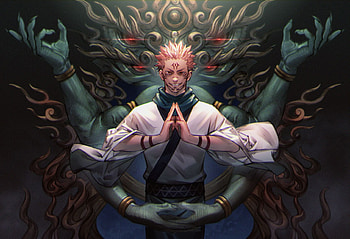 sukuna ryomen HD wallpaper