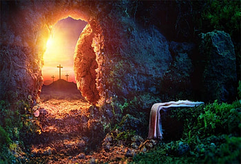 Amazon : Yeele 5x4ft graphy Backgrounds Vinyl Cross Crucifixion Sunrise Empty Tomb with Shroud Jesus Christ Holy, jesus tomb HD wallpaper
