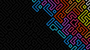 3840x2160 Minimalistic Shapes Dark Neon , Backgrounds, and, neon shapes HD wallpaper
