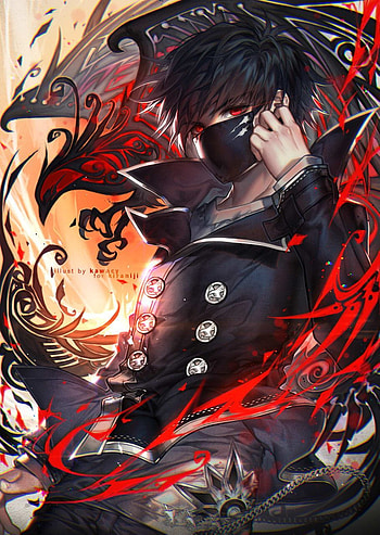 Alexis Grimm on, mask badass anime boy HD phone wallpaper