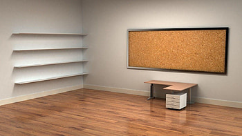 desk and shelves, book shelf HD wallpaper