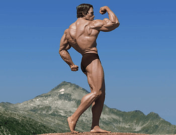 Arnold Schwarzenegger Mr Olympia Massive Body Builder HD wallpaper