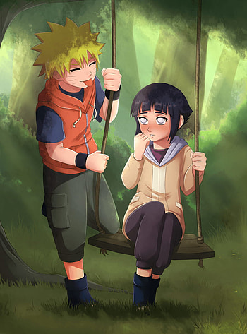 CM:Little Naruto and Hinata by xXUnicornXx, panda naruto hinata HD phone wallpaper