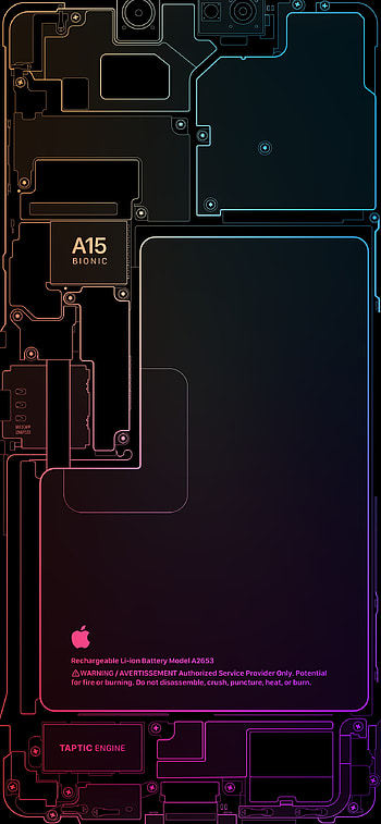 13 Pro Schematic, neon line 13 pro HD phone wallpaper