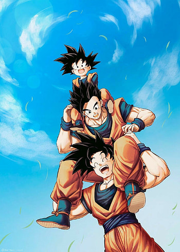 Goku Gohan Y Goten, goku swag HD phone wallpaper